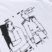 Polar Skate Co. The End LS Tee - White