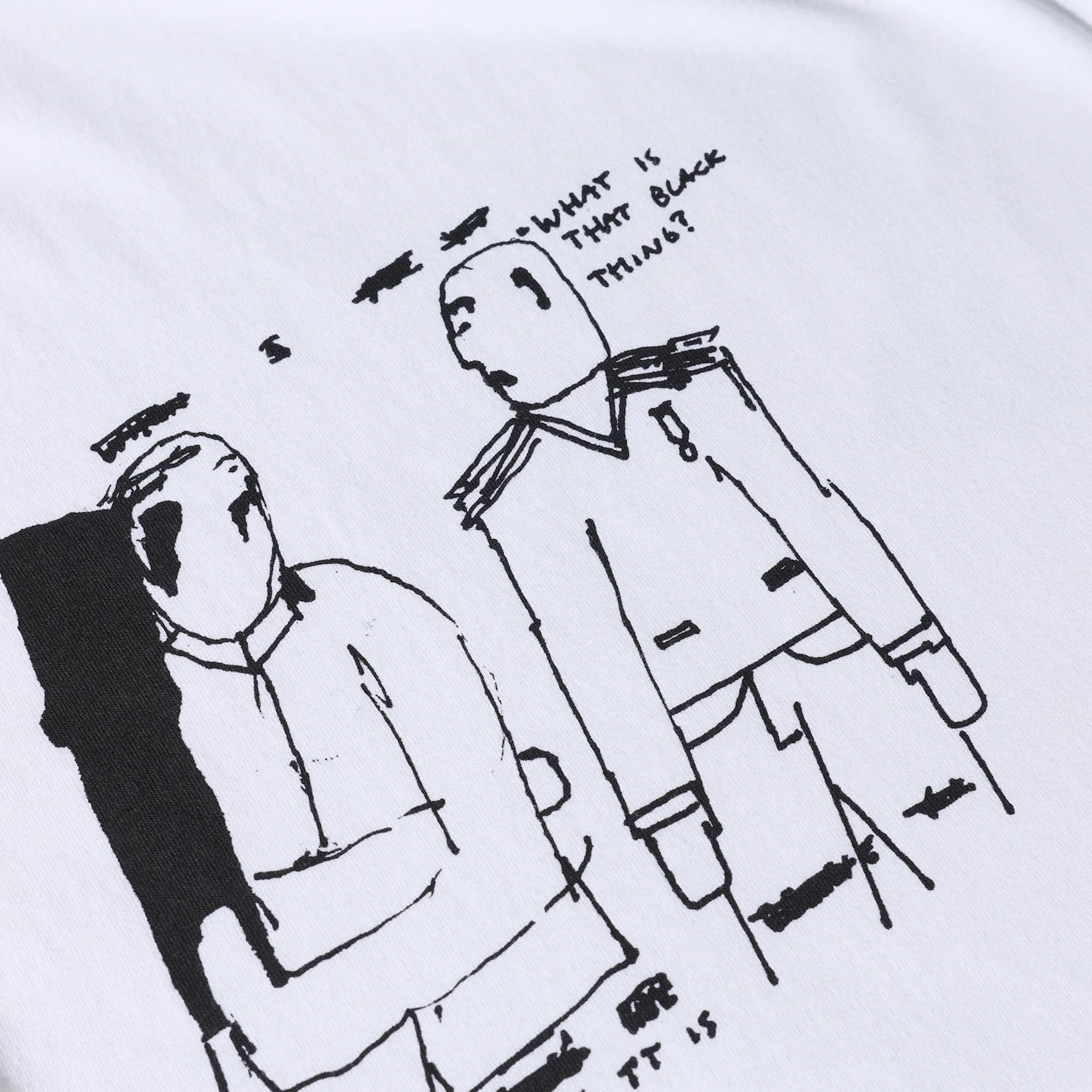 Polar Skate Co. The End LS Tee - White