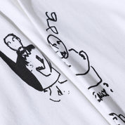 Polar Skate Co. The End LS Tee - White