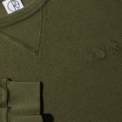 Polar Skate Co. Reversed Sweater - Army Green