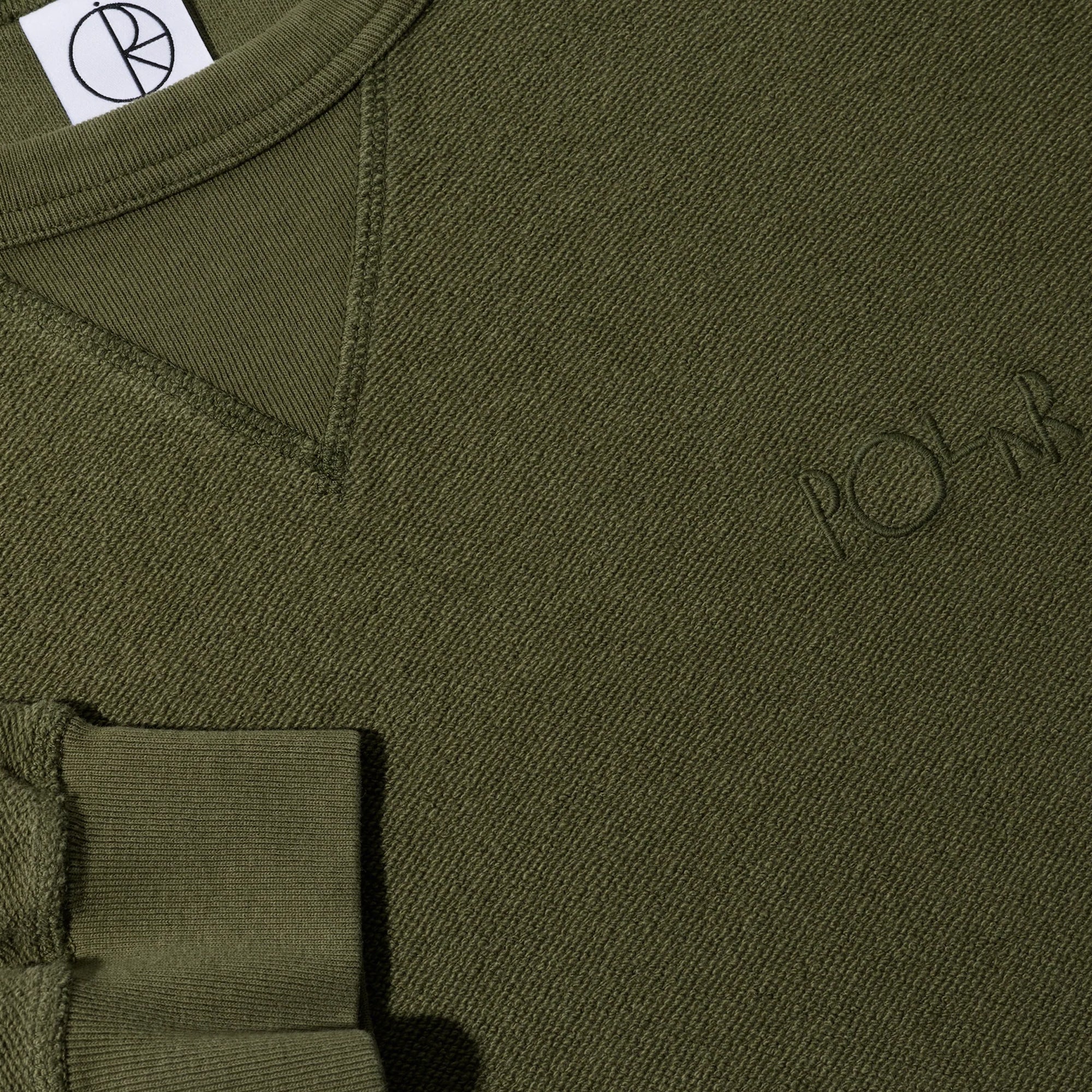 Polar Skate Co. Reversed Sweater - Army Green