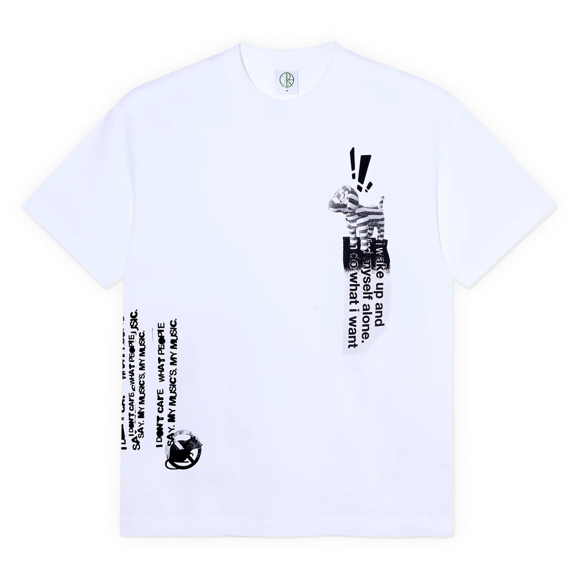 Polar Skate Co. My Music Tee - White