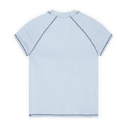 Polar Skate Co. Script Logo Baby Tee - Light Blue / Dark Blue