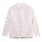 Polar Skate Co. Bart LS Shirt - Grey Stripe