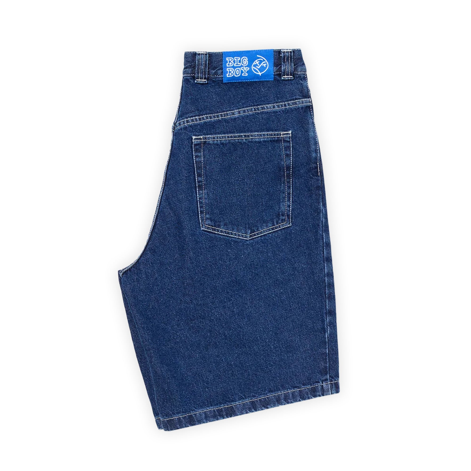 Polar Skate Co. Big Boy Shorts - Dark Blue w/ White Stitching