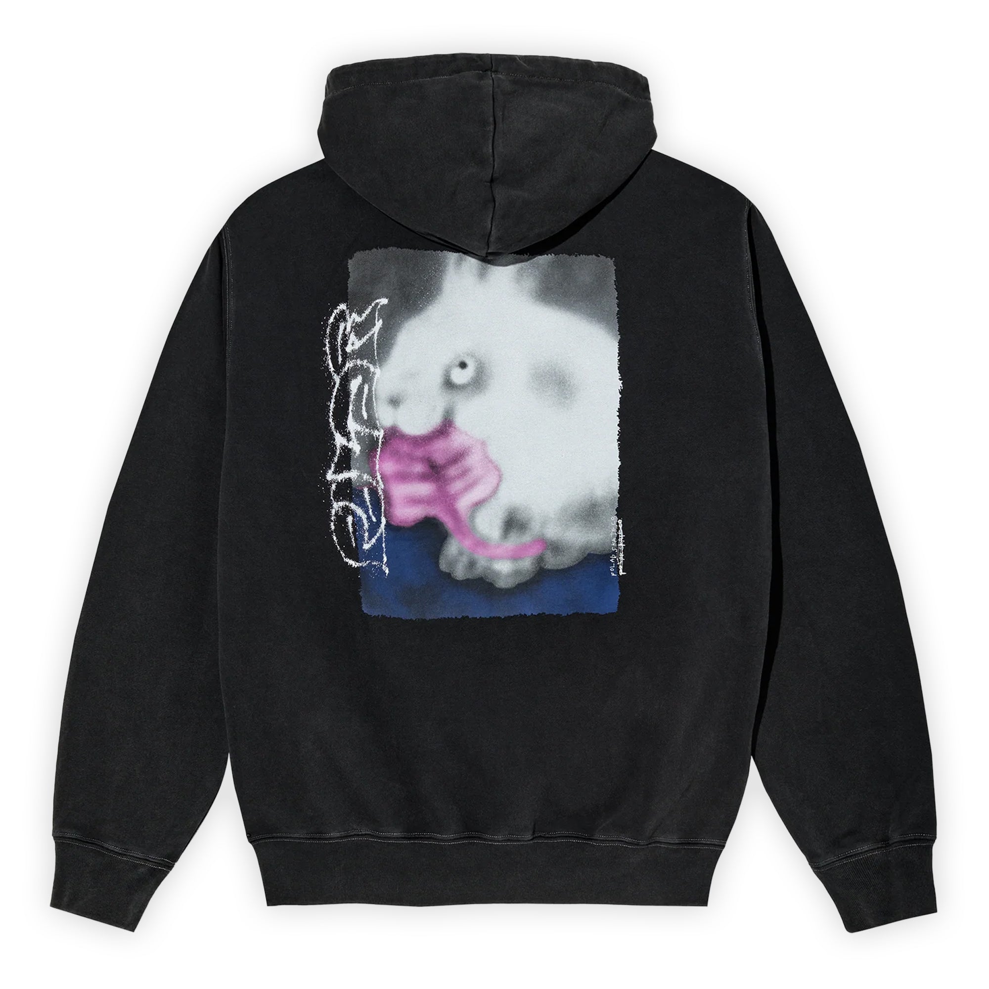 Polar Skate Co. Rabbit Dave Hoodie - Silver Black