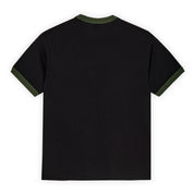 Polar Skate Co. Ringer Tee - Black / Uniform Green