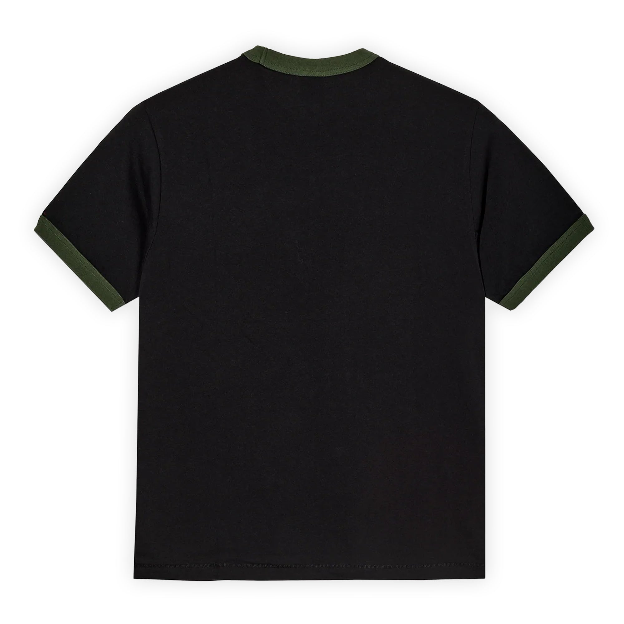 Polar Skate Co. Ringer Tee - Black / Uniform Green