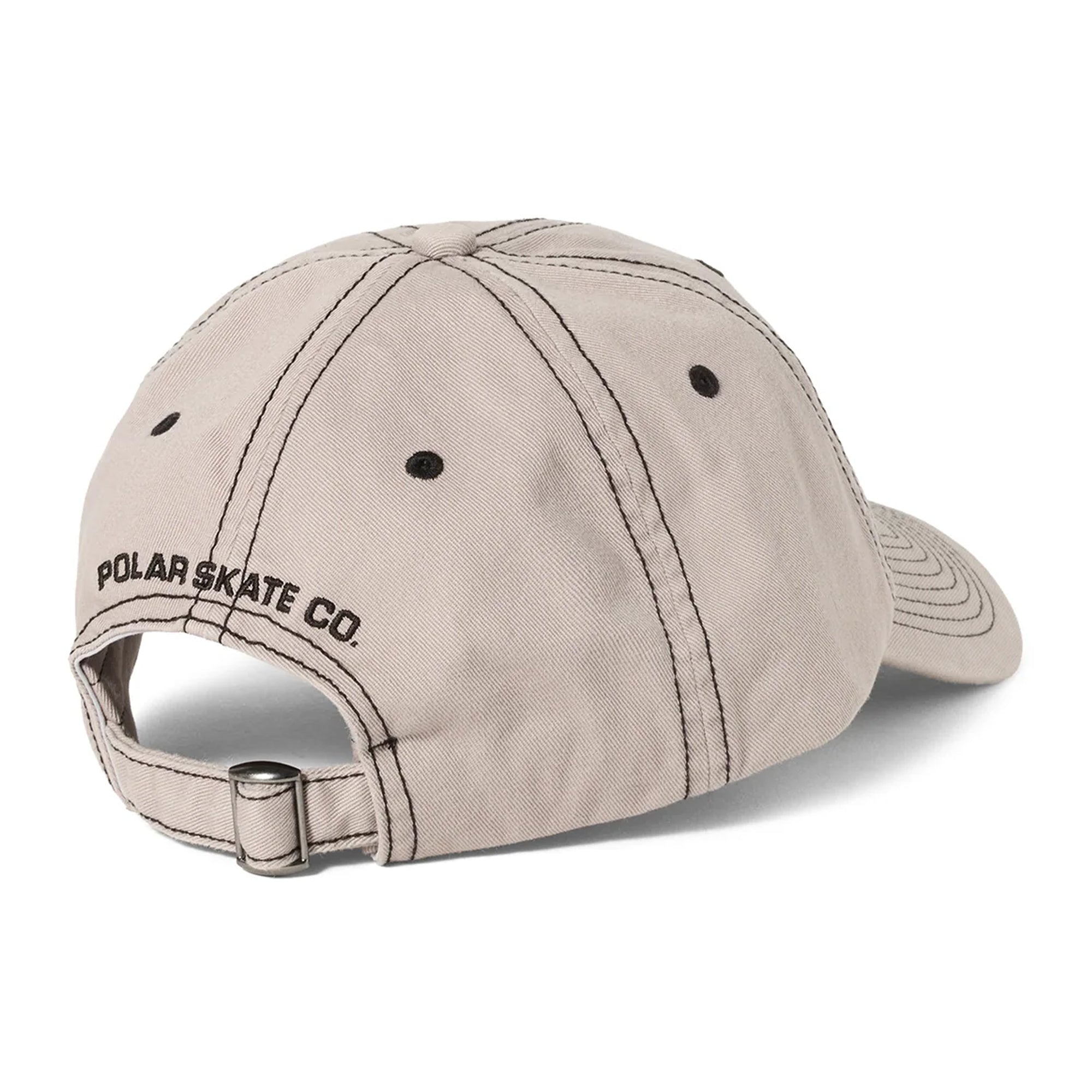 Polar Skate Co. Contrast Sai Cap - Washed Grey