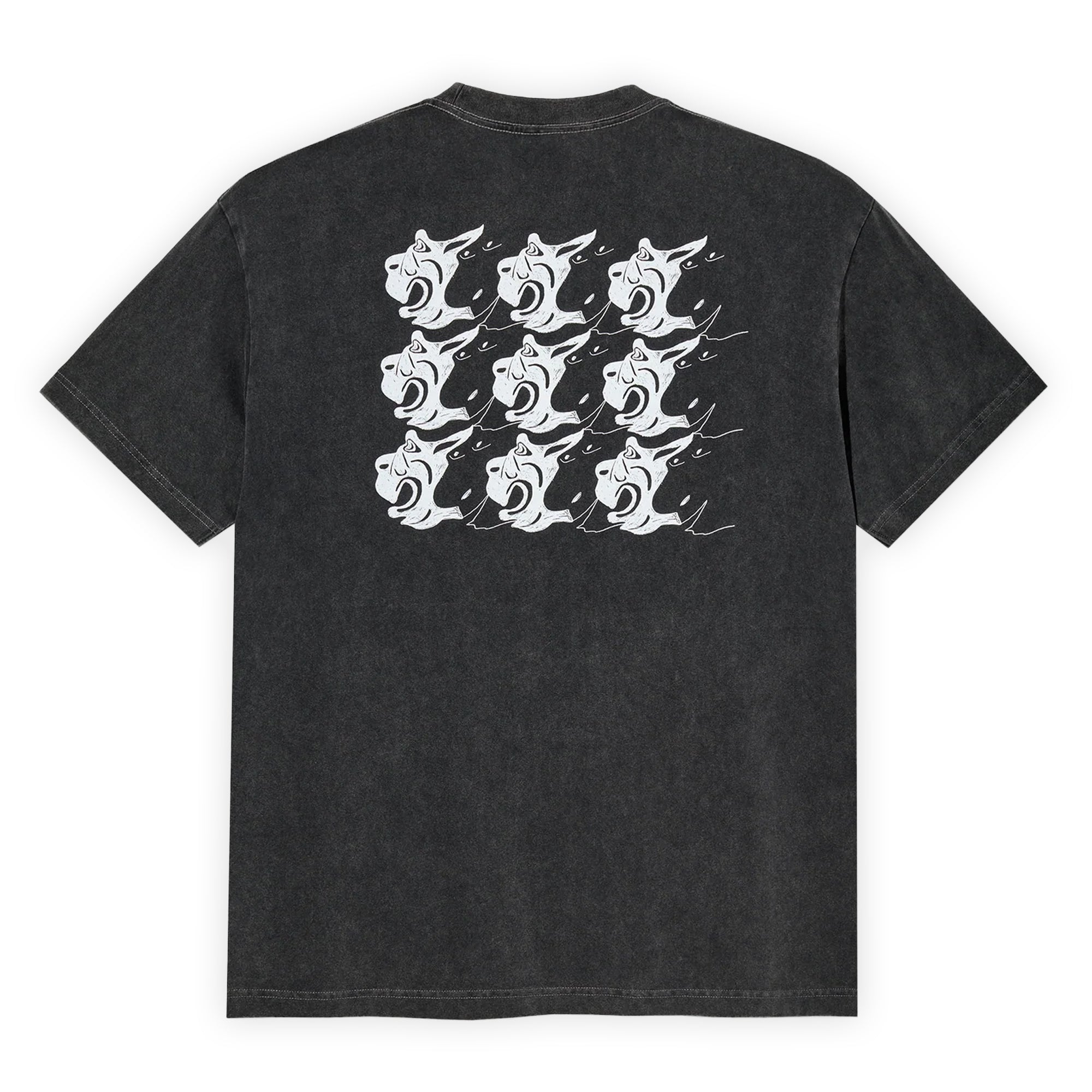 Polar Skate Co. 2 Guys Tee - Silver Black