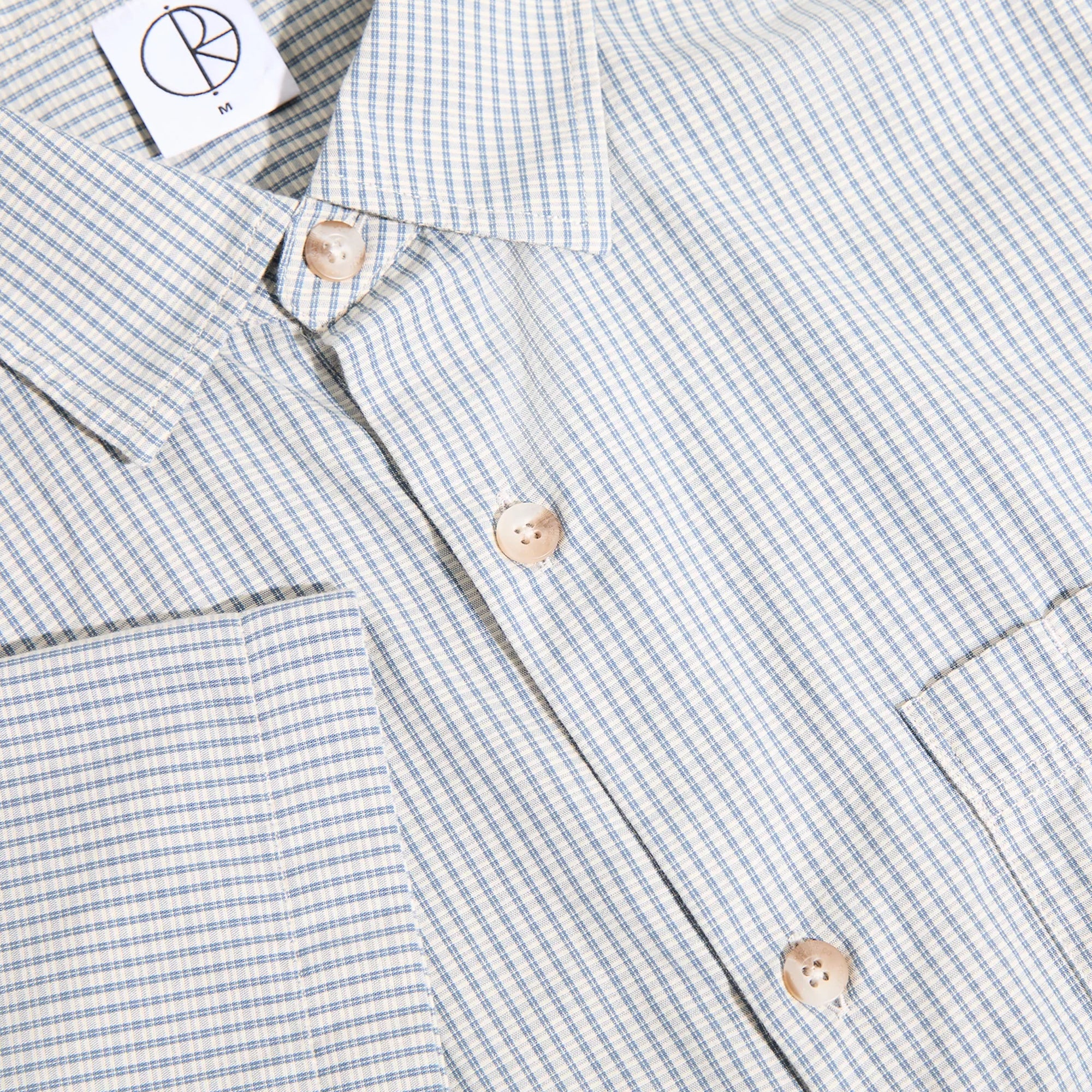 Polar Skate Co. Mitchell Shirt - Blue Check