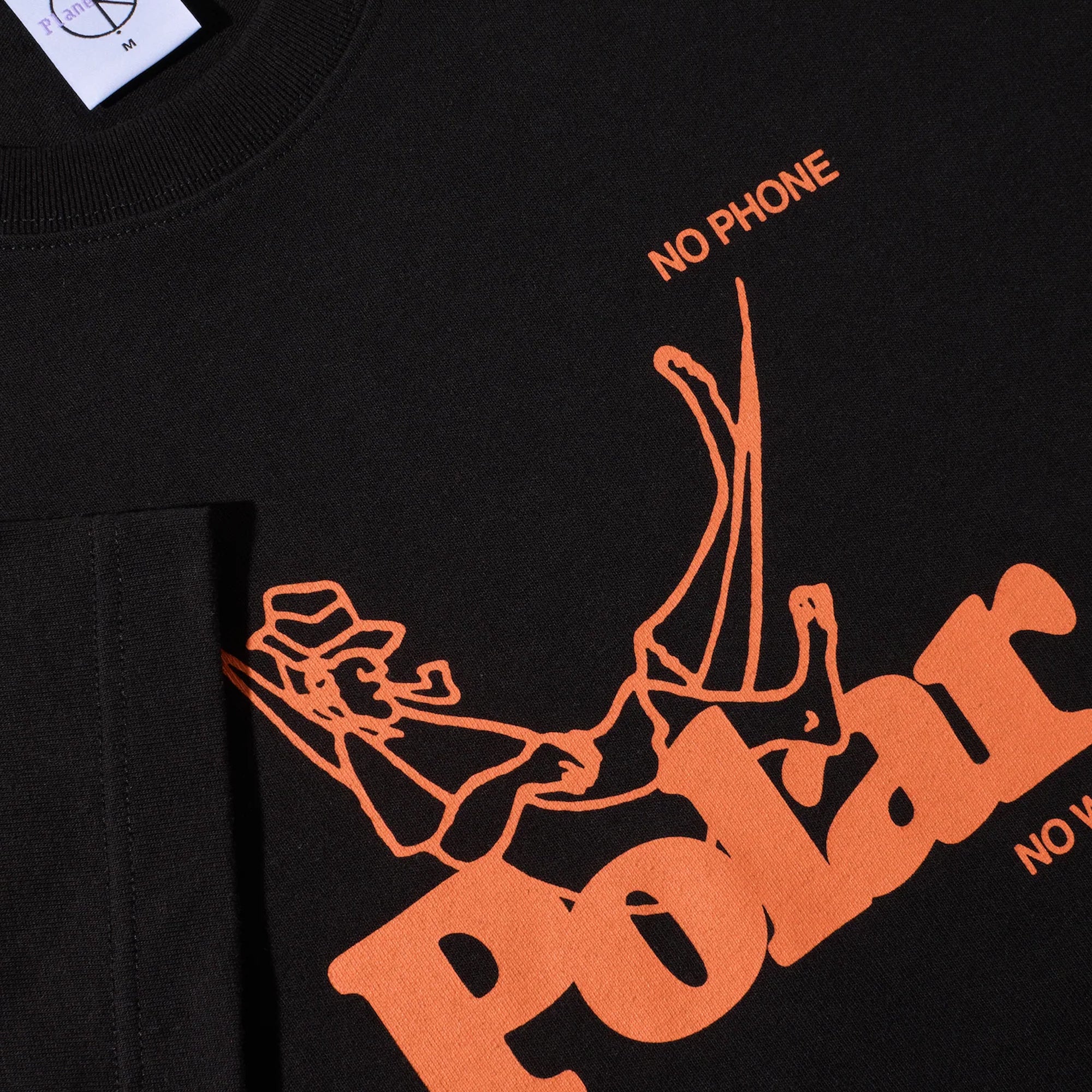 Polar Skate Co. No Worries Tee - Black
