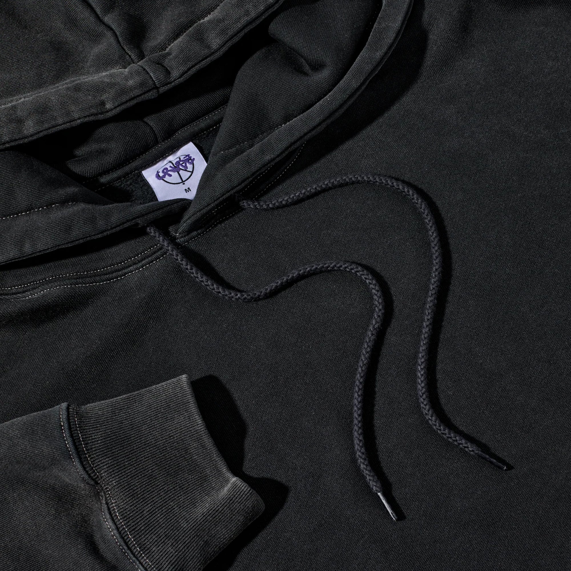 Polar Skate Co. Rabbit Dave Hoodie - Silver Black