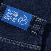 Polar Skate Co. Big Boy Shorts - Dark Blue w/ White Stitching