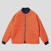 Hoddle M1 Reversible Bomber Jacket - Navy / Safety Orange