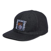 Quartersnacks Party Cap - Black Denim