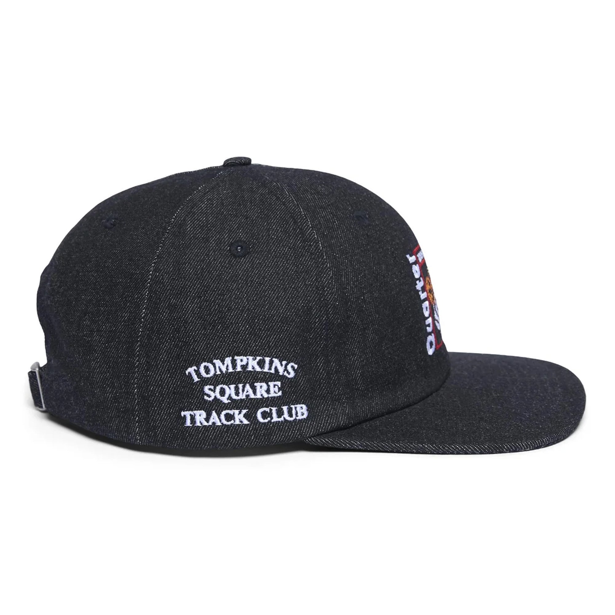 Quartersnacks Party Cap - Black Denim