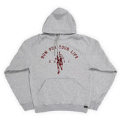Quasi Run Hoodie - Heather Grey