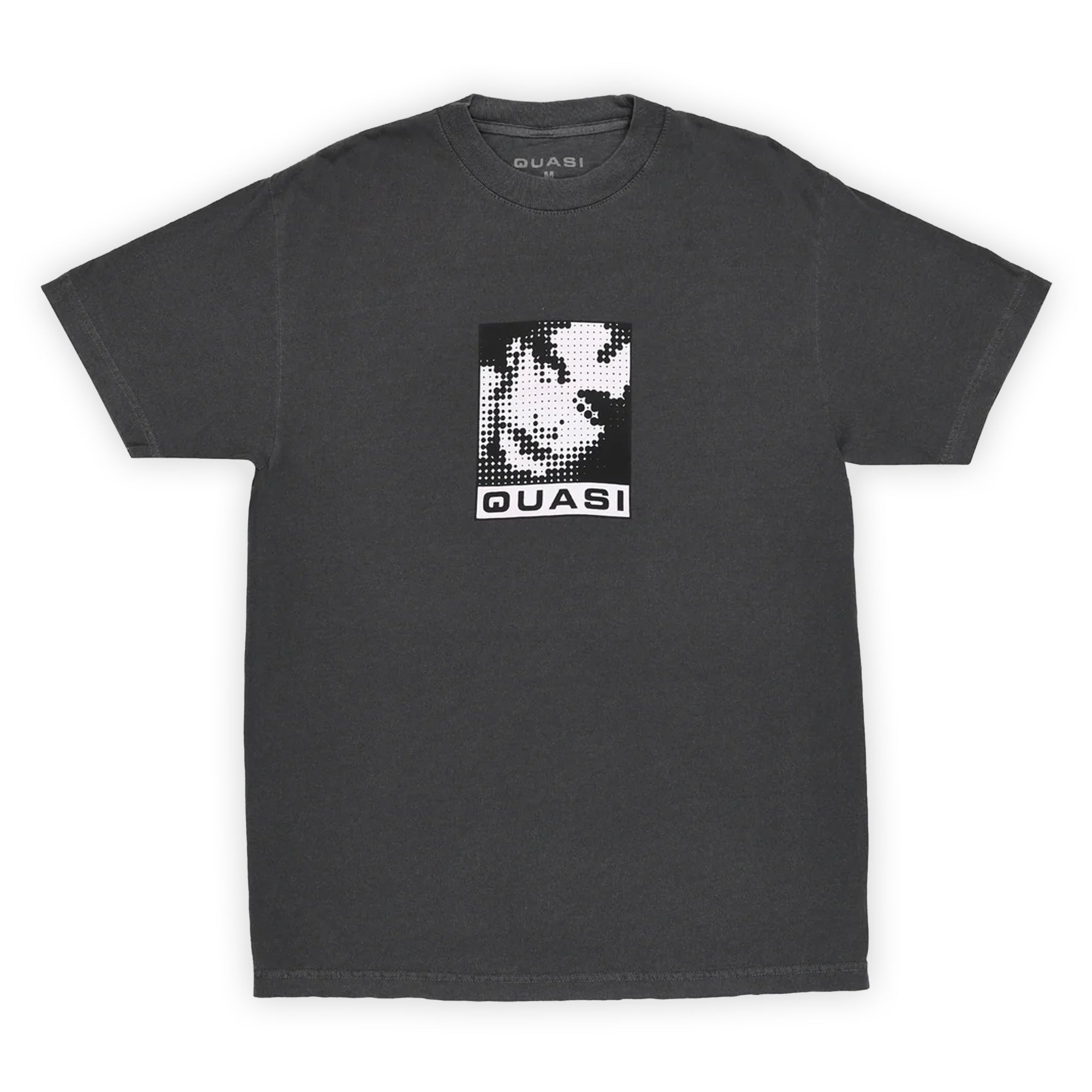 Quasi Glam Tee - Faded Black