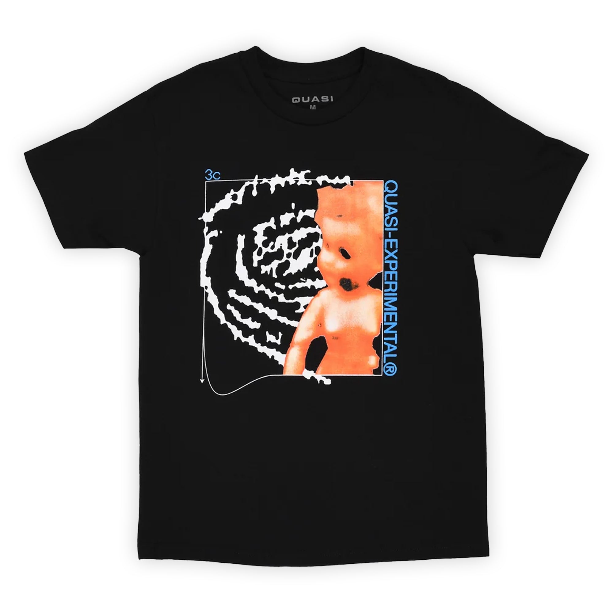 Quasi Doll Face Tee - Black