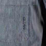 Quasi Kalvin Short Sleeve Button Up Shirt - Navy