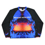 Quasi Gasser Moto Jersey - Electric Blue