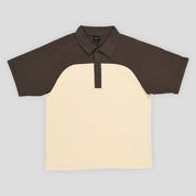 Quasi Leslie Raglan Polo - Earth