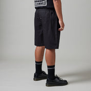 Pass~Port Drain Ripstop Casual Short - Black