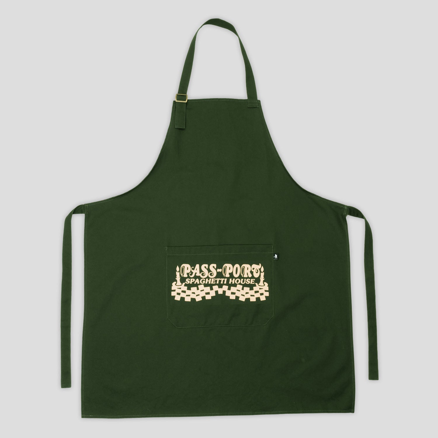 Pass~Port Spag House Apron - Vesuvio Green