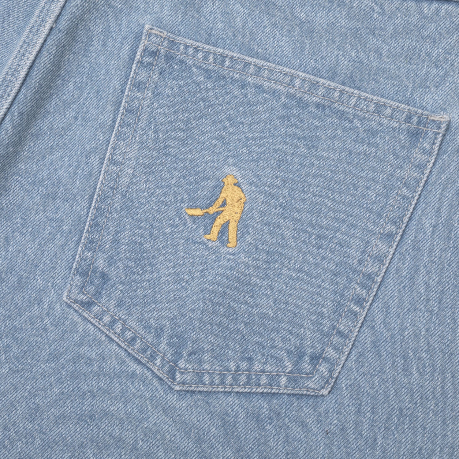 Pass~Port Workers Club Classic Jean - Washed Light Indigo