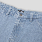 Pass~Port Workers Club Denim Jean Short - Washed Light Indigo