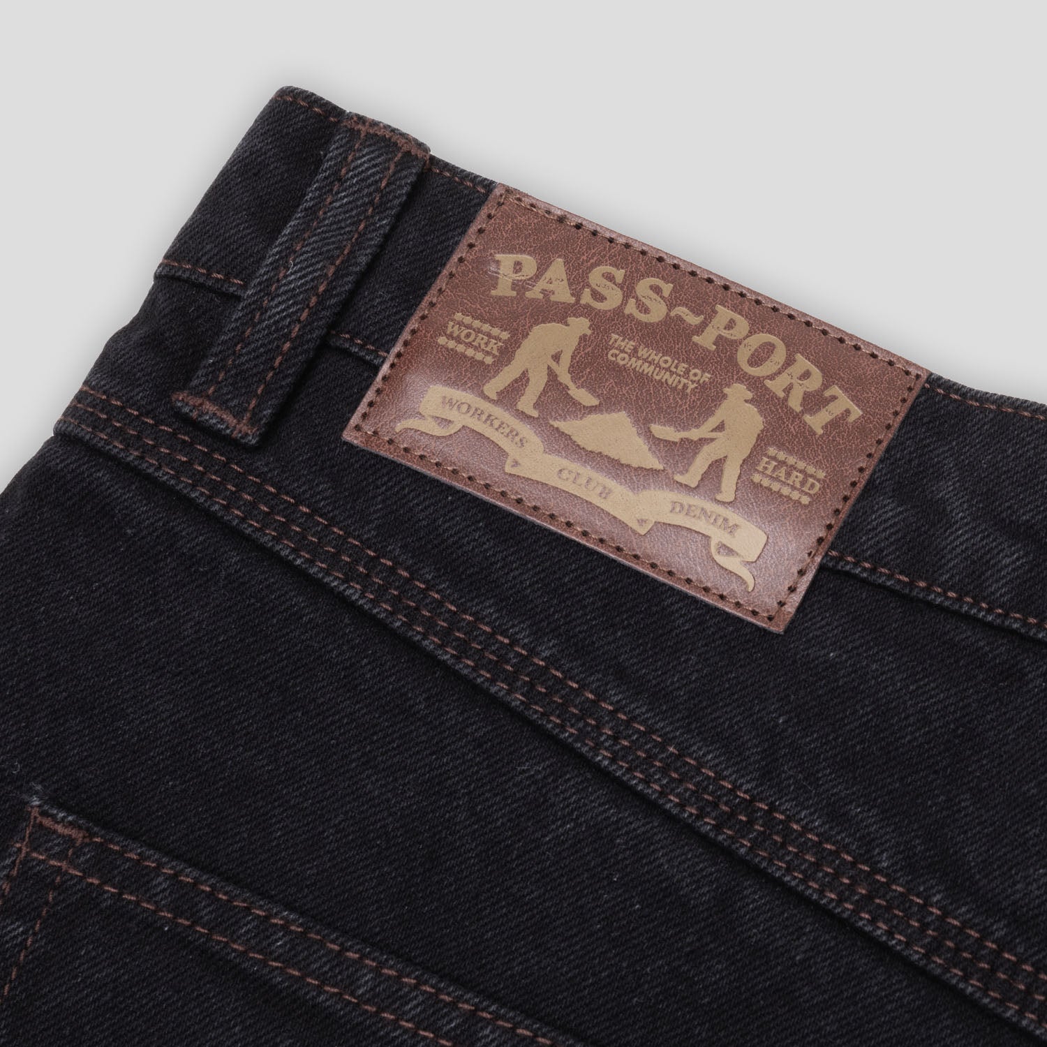 PASSPORT WORKERS CLUB JEAN OVERDYE BROWN | GRAVITY FUKUOKA