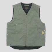 Pass~Port Diggers Club Vest - Moss