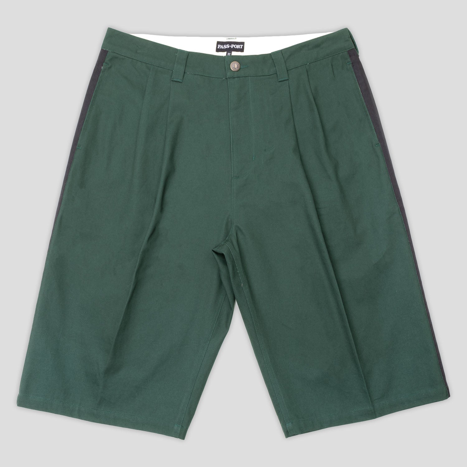 Pass~Port Leagues Club Striped Short - Dark Teal / Black
