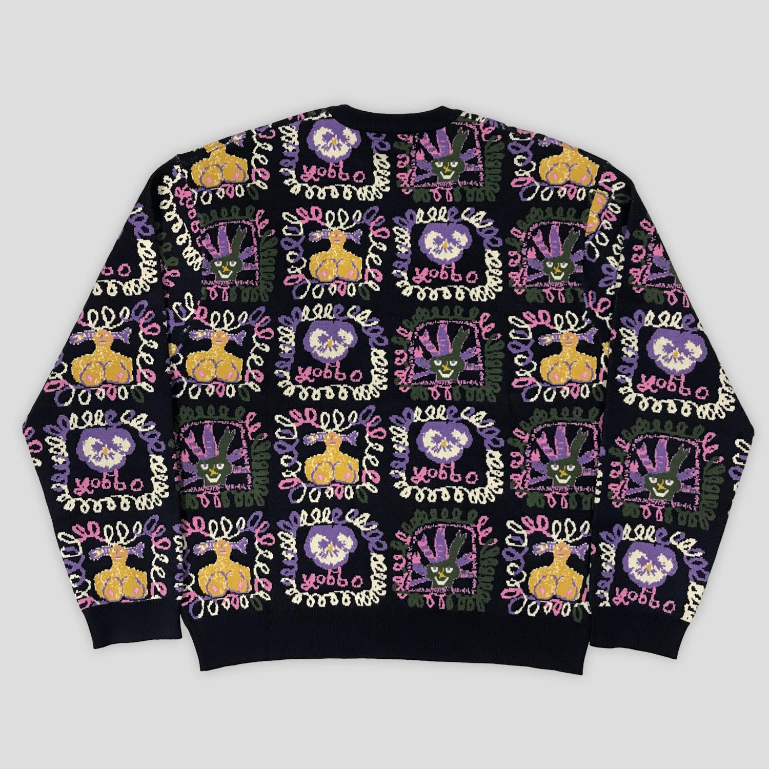 passport ニット　24fw 即完 PASS~PORT / Faces Knit Sweater - birnest