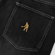 Pass~Port Workers Club Jean Pant - Faded Washed Black