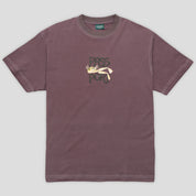 Pass~Port Frog Lure Organic Cotton Tee - Bottle Brown