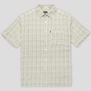 Pass~Port Workers Check Shirt Short-sleeve - Green / Blue