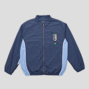 Pass~Port Tassle RPET Delivery Jacket - Navy / Light Blue