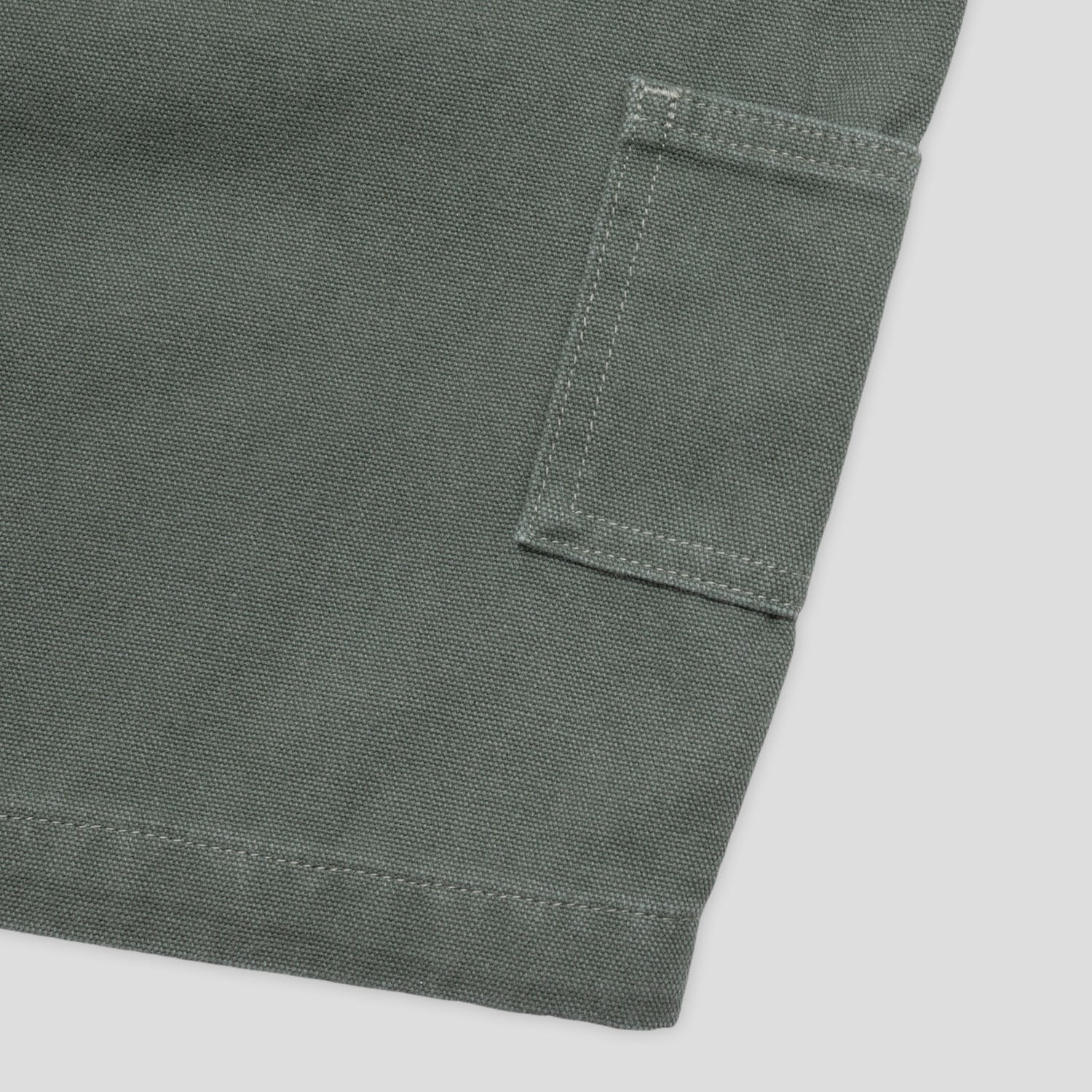 Pass~Port Double Knee Diggers Club Short - Washed Forest Green