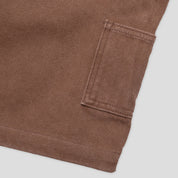 Pass~Port Double Knee Diggers Club Short - Washed Brown