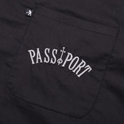 Pass~Port Sophomore Casual Shirt - Black