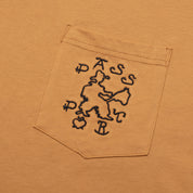 Pass~Port Cowpoke Organic Cotton Pocket Tee - Mustard