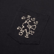 Pass~Port Cowpoke Organic Cotton Pocket Tee - Black