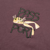 Pass~Port Frog Lure Organic Fleece Sweater - Bottle Brown