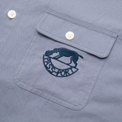 Pass~Port Fretworks Vineyard Shirt Long-sleeve - Steel Blue