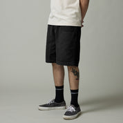 Pass~Port Double Knee Diggers Club Short - Washed Black