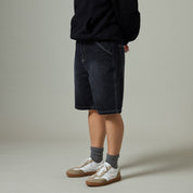 Pass~Port Workers Club Jean Short - Faded Washed Black