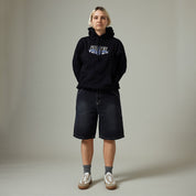 Pass~Port Workers Club Jean Short - Faded Washed Black