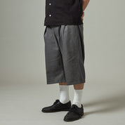 Pass~Port Herringbone Leagues Club Short - Grey